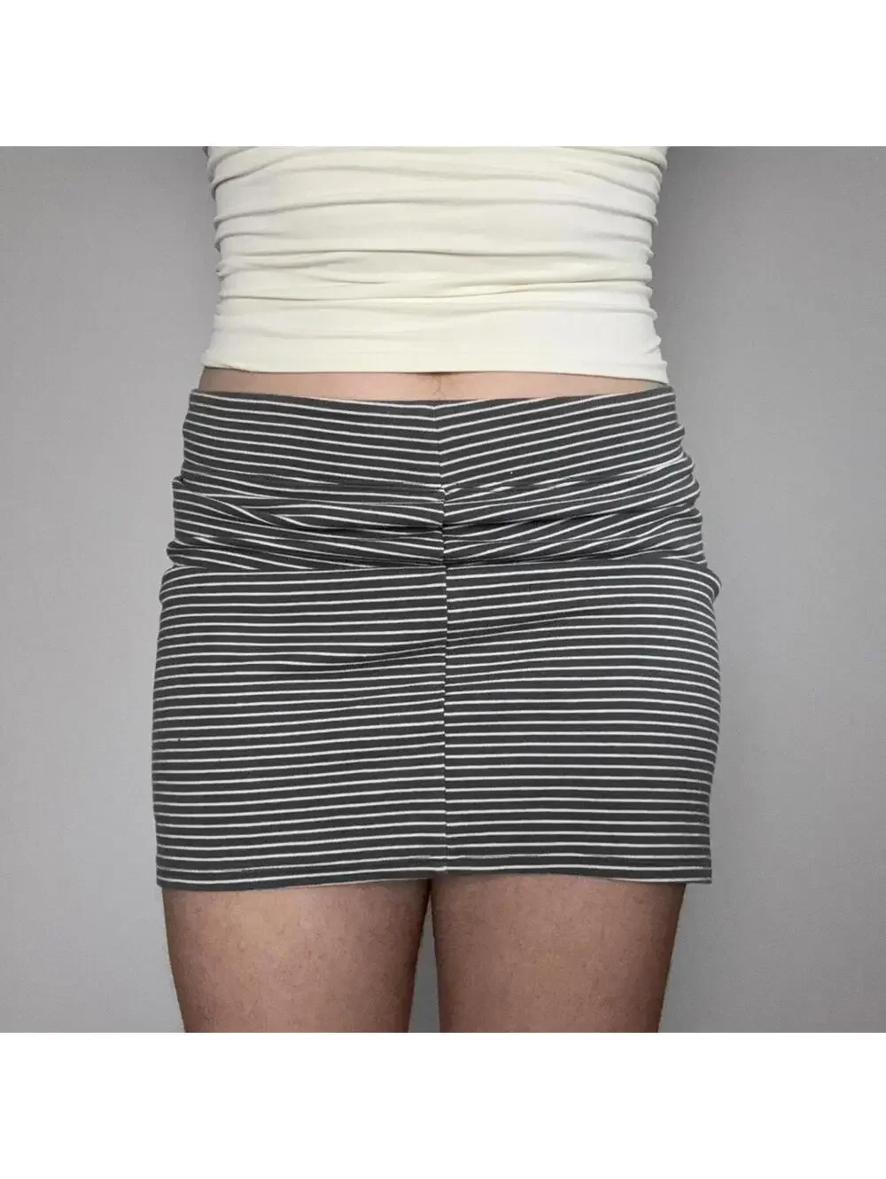 Striped Mini Skirt
